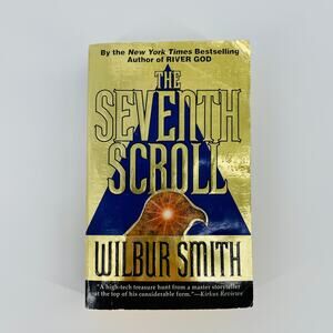 The Seventh Scroll, a paperback novel/book by Wilbur Smith - Good Used Condition